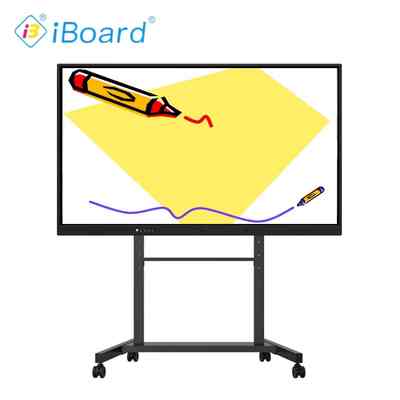 Интерактивная плоская панель Multi-Touch Smart Board с разрешением 4K и двойной системой Android / Windows для образования и бизнеса