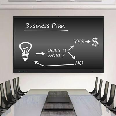 Интерактивная плоская панель Multi-Touch Smart Board с разрешением 4K и двойной системой Android / Windows для образования и бизнеса