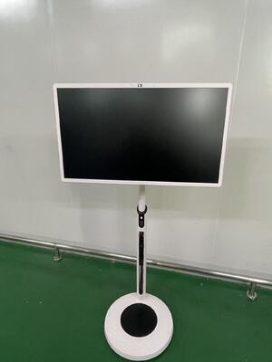 32 дюйма портативный смарт-телевизор мобильный сенсорный экран беспроводный Android-телевизор на колесах