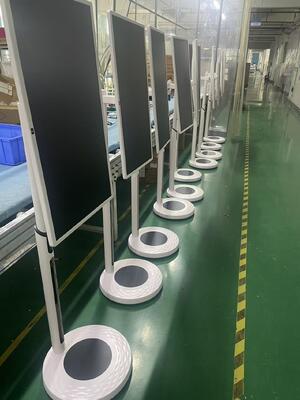 32 дюйма портативный смарт-телевизор мобильный сенсорный экран беспроводный Android-телевизор на колесах