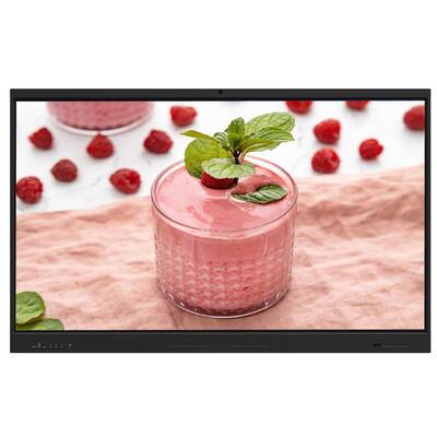 75-дюймовая LCD-интеллектуальная панель с разрешением 4K и 50 точками касания для интерактивного плоского панельного дисплея