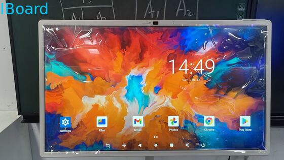 32-дюймовая беспроводная интерактивная доска с встроенной камерой и портативным смарт-телевизором