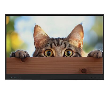 Интерактивная плоская панель Multi-Touch Smart Board с разрешением 4K и двойной системой Android / Windows для образования и бизнеса