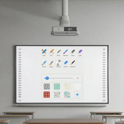 whiteboard репроектора Interacitve Whiteboard класса 90 дюймов ультракрасное