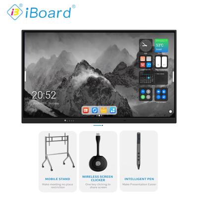 Интерактивная доска IBoard 4K Ultra HD с инфракрасной сенсорной технологией и двойной операционной системой для умного обучения