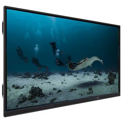 Интерактивная доска IBoard 55-98 дюймов, умная доска для обучения с дисплеем 4K HD, двойной системой Windows и Android, антибликовое закаленное стекло