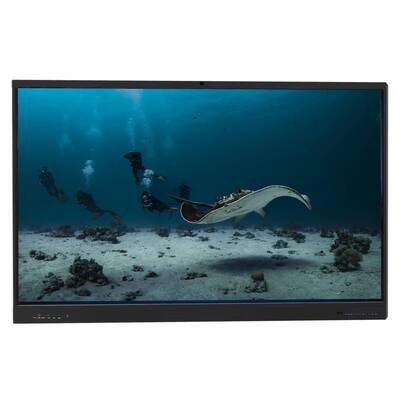 Интерактивная доска IBoard 55-98 дюймов, умная доска для обучения с дисплеем 4K HD, двойной системой Windows и Android, антибликовое закаленное стекло