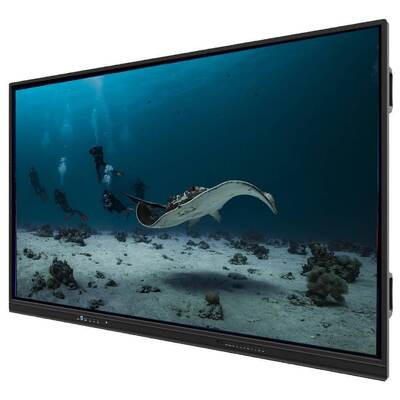 Интерактивная доска IBoard 55-98 дюймов, умная доска для обучения с дисплеем 4K HD, двойной системой Windows и Android, антибликовое закаленное стекло