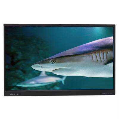 Интерактивная плоская панель с 20 точками касания, яркостью 350 кд/м² и сроком службы 50 000 часов для улучшения преподавания и совместной работы