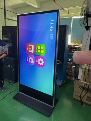 Мониторинг и анализ цифровых рекламных кампаний. Монитор цифровой рекламы с отслеживанием в режиме реального времени и типом установки на стену или пол