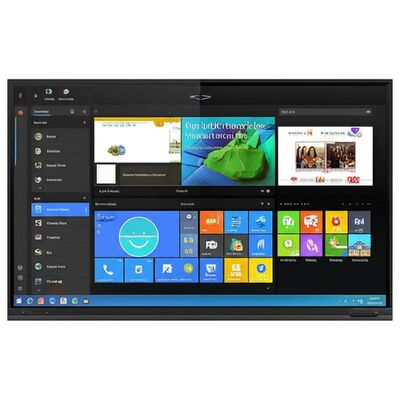 86 дюймовая интерактивная плоская панель с Android WiFi и интегрированным программным обеспечением для класса и офиса
