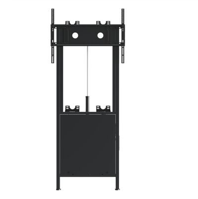 Электрическая мобильная стойка с регулируемой высотой, напольная стойка для телевизора/интерактивной панели до 86 дюймов