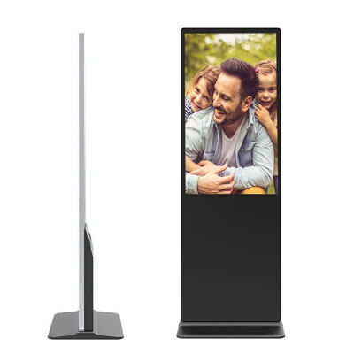 IBOARD 43 50 55 65 75 дюймовый вертикальный стенд Рекламный экран Lcd Цифровая вывеска Тотемный светодиодный дисплей для выставки