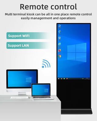 Android System Digital Signage с инфракрасным сенсорным экраном, поддержкой нескольких ОС и разрешением Full HD для интерактивной рекламы