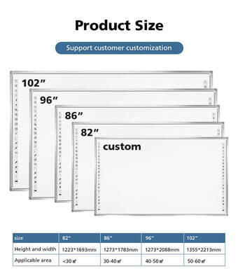 Программное обеспечение для интерактивной доски Оптическая интерактивная доска с частотой дискретизации 120 кадров в секунду и складной конструкцией, разработанной для совещаний