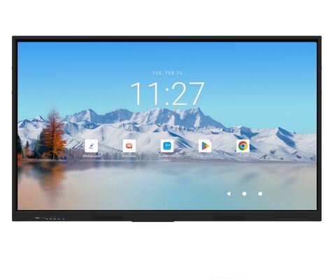 iBoard 75 дюймов Android 16 Google EDLA Сертифицированный AI Интерактивная плоская панель Умная плата