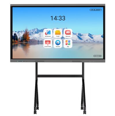 iBoard 75 дюймов Android 16 Google EDLA Сертифицированный AI Интерактивная плоская панель Умная плата