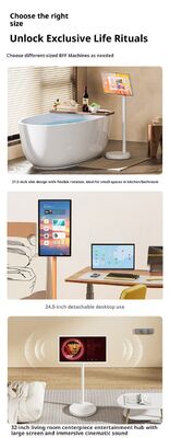 Киоск с сенсорным экраном и встроенным сканером QR-кодов, модный дизайн, контрастность 4000:1, разработан для взаимодействия с клиентами