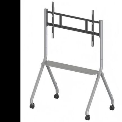 Мобильная подставка Тележка для мобильного ТВ для интерактивных дисплеев Smart TV, подходит для размеров 65-86 дюймов