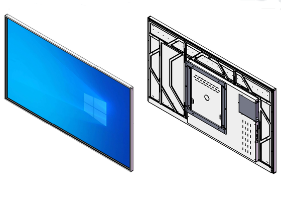 65-дюймовый настенный сенсорный экран коммерческий рекламный киоск Digital Signage