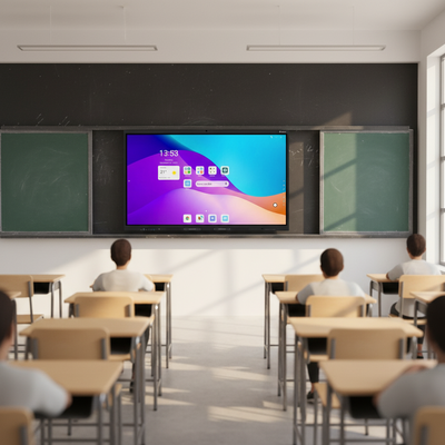 75-дюймовый Iboard 4K Smart Whiteboard с 20 точками доступа для обучения и встреч