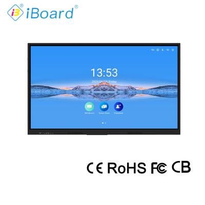 Популярная интерактивная панель 65 дюймов с разрешением 4K, умным сенсорным экраном и новой системой Android для класса и офиса
