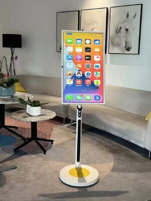 Smart Android TV 32 Inch Mobile Stand 10 Points Touch USB HDMI Wifi For Home Office