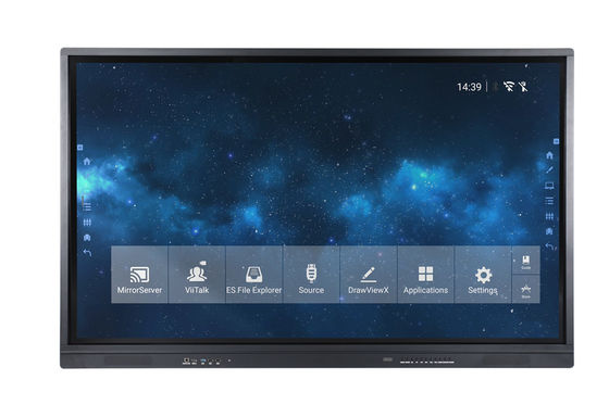 Инфракрасный 98" панель Whiteboard LCD прибора взаимодействующих мультимедиа iBoard для бизнес-конференции