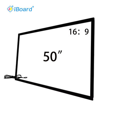 IBoard 32" 43" 50" 55" 65" 75" Инфракрасная мультисенсорная накладка USB-подключение для сенсорного монитора, телевизора, цифровых вывесок
