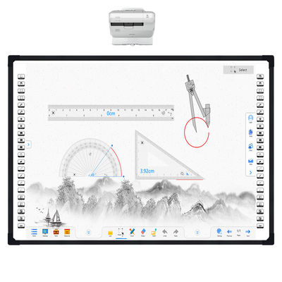 Электронное DTV оптически взаимодействующее Whiteboard 2 пункта касания
