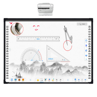 Электронное DTV оптически взаимодействующее Whiteboard 2 пункта касания