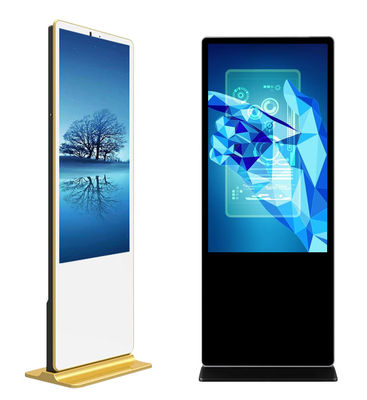 киоск экрана касания 16 9, пол 3840x2160 стоя Signage цифров
