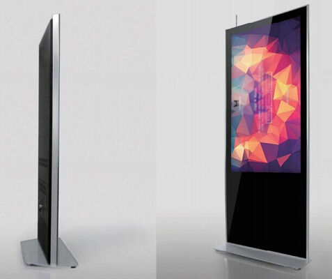 пол 65in стоя дисплей Signage цифров 178 градусов продукции фабрики утверждения HD FCC НОВОЙ