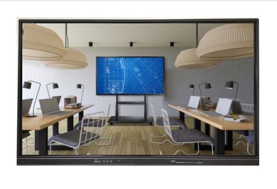 75-дюймовый светодиодный интерактивный доскальный дисплей Android Windows Dual System