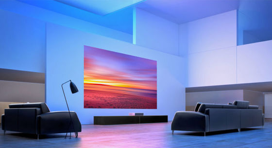 Ультра HD 4K лазерный короткий прожектор 4000 люмен умный проектор для семейной школы и компании
