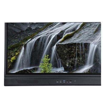 65-дюймовая интерактивная светодиодная доска, Android Smart Flat Panel, 20/40 точек касания, инфракрасный, черный цвет