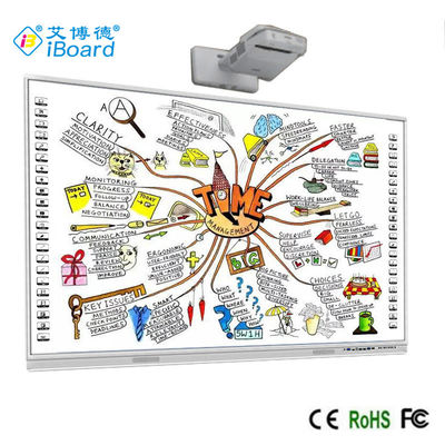 iBoard взаимодействующее Whiteboard 92" доска Multi касания умная для преподавательства