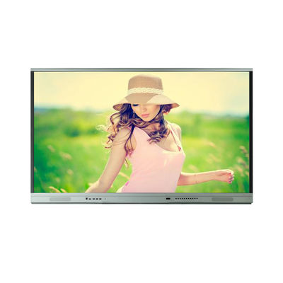 3840*2160 LCD Teaching Board 5ms Интерактивная сенсорная панель Windows Linux Инфракрасное для бизнеса или школьного образования