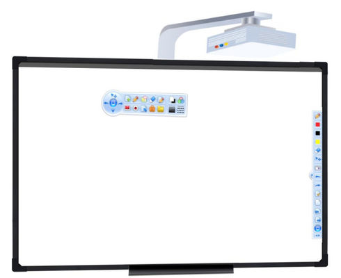 96 дюймов оптически взаимодействующее Whiteboard 16 9 с камерой 2