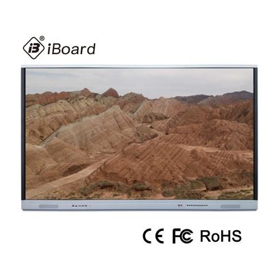 СИД взаимодействующее Whiteboard 1650x928mm дисплей 75 дюймов взаимодействующий с DP HDMI вне
