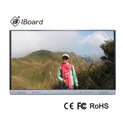 3840*2160 LCD Teaching Board 5ms Интерактивная сенсорная панель Windows Linux Инфракрасное для бизнеса или школьного образования