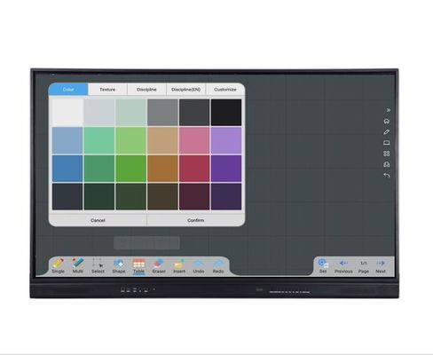 86" 0 касания доски LCD зазора установок стойки умного Multi мобильных