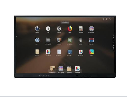 4K Ultra HD интерактивная доска с встроенными динамиками на панели AG для привлекательных презентаций
