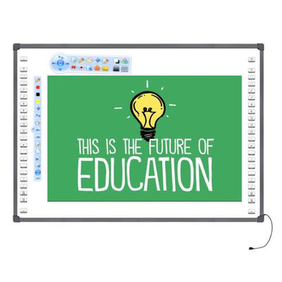 85" оптически взаимодействующее касание Whiteboard пальца Whiteboard для доск класса взаимодействующих
