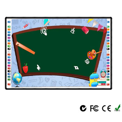 Интерфейса USB Whiteboard 90 дюймов поверхность ультракрасного взаимодействующего керамическая