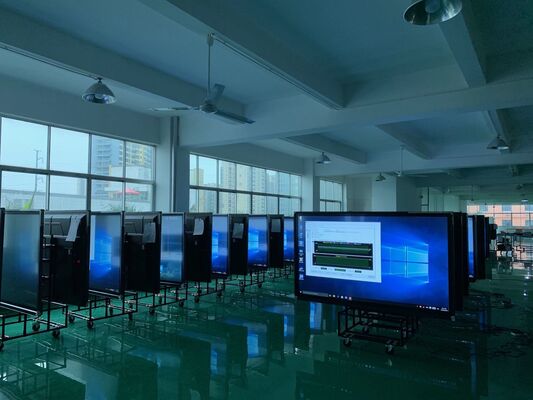 Интерактивная панель с разрешением 4K UHD, 20-точечным касанием и ОС Android 10.0, цифровая учебная доска