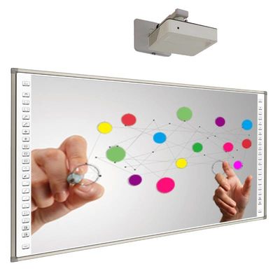Класс цифров Whiteboard 96 дюймов, 32 пункта умной доски для онлайн преподавательства