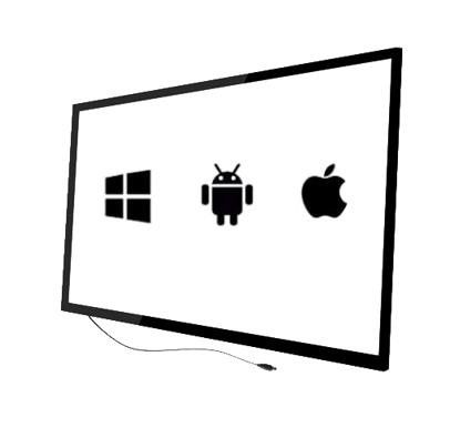 76" рамка касания ультракрасного верхнего слоя экрана касания Multi для экрана ТВ
