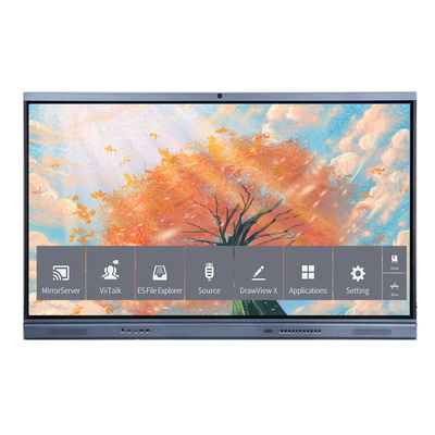 Доска HDMI цифров 350cd/M2 86in LCD умная для конференции