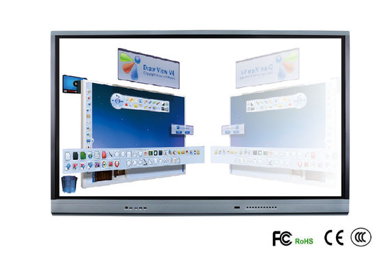 86 FCC Whiteboard экрана касания андроида дюйма 4K взаимодействующий для образования